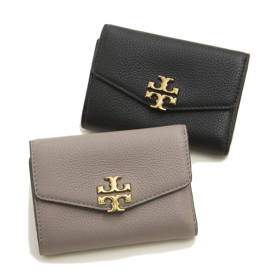 TORYBURCH KIRA MIXED-MATERIALS ZIP 財布 TORY BURCH トリーバーチ 三つ折り財布 Tory Burch KIRA MIXED